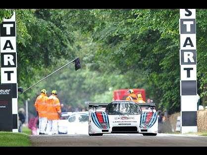 Lancia LC2 Wows Goodwood Crowds