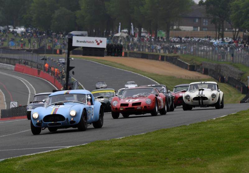 Carreras Colombia Cobra Races to Victory at Brands Hatch